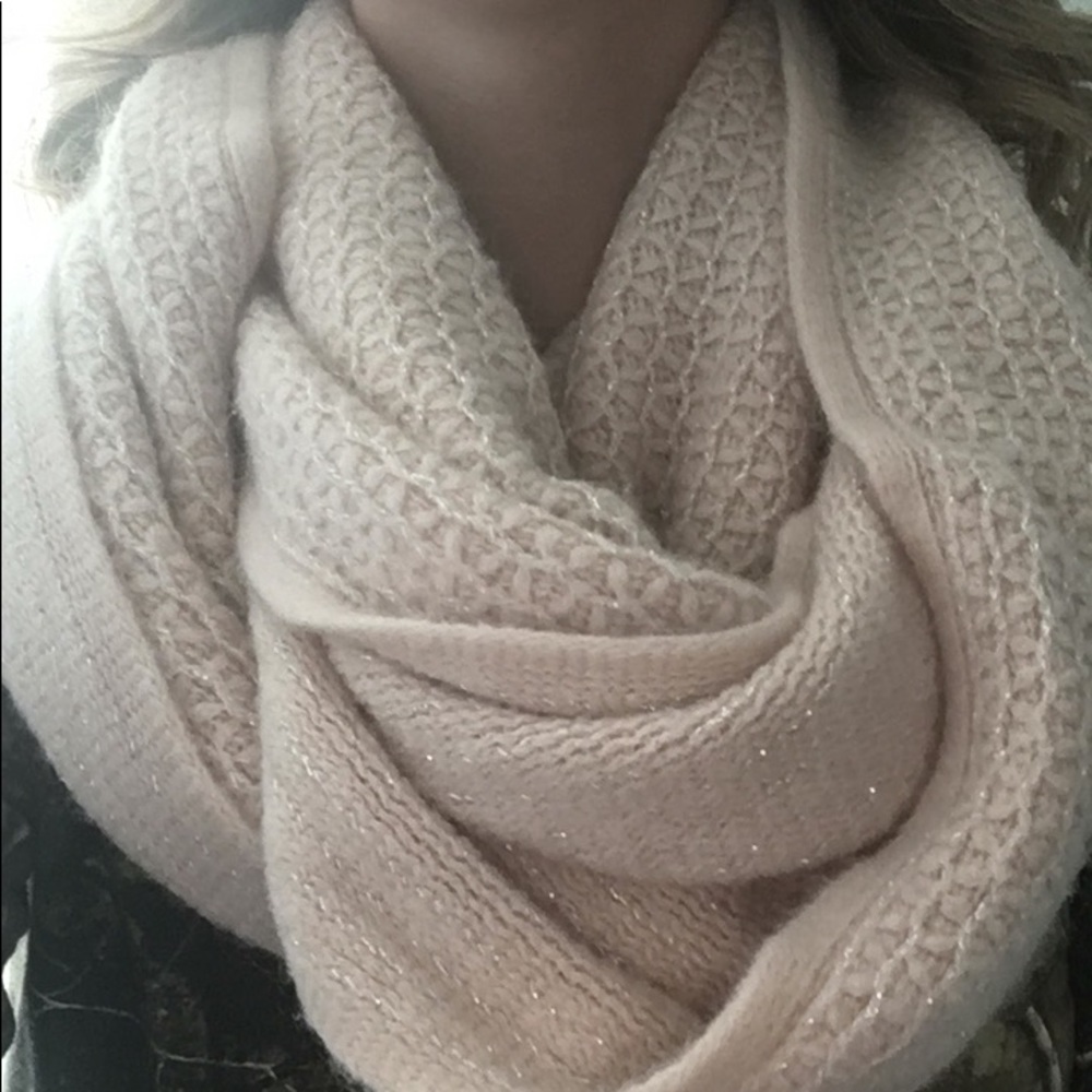 Pink scarf